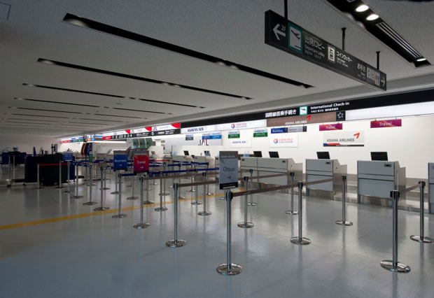 2009.07 - 大云のゴム床材が日本静岡空港に使われまして、開港しました